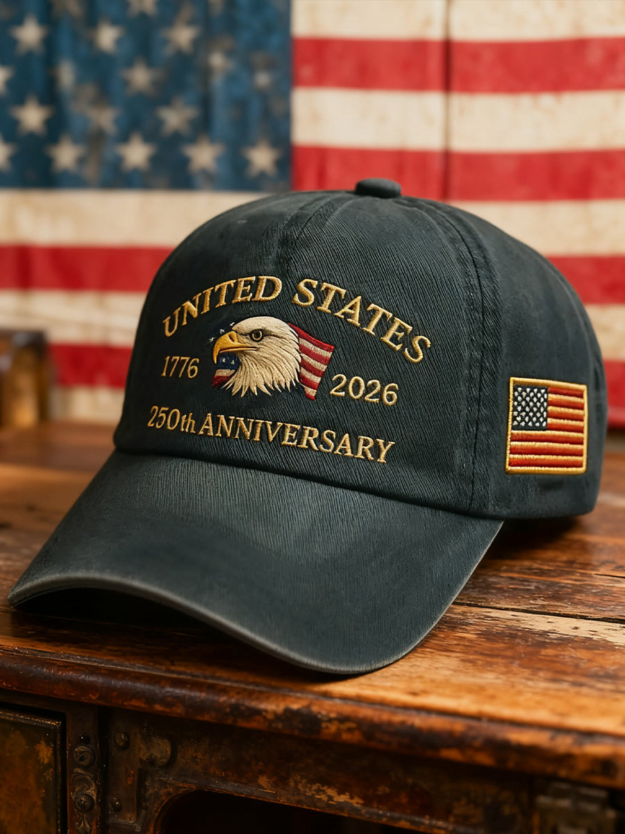 Unisex 250th Anniversary Embroidered Hat