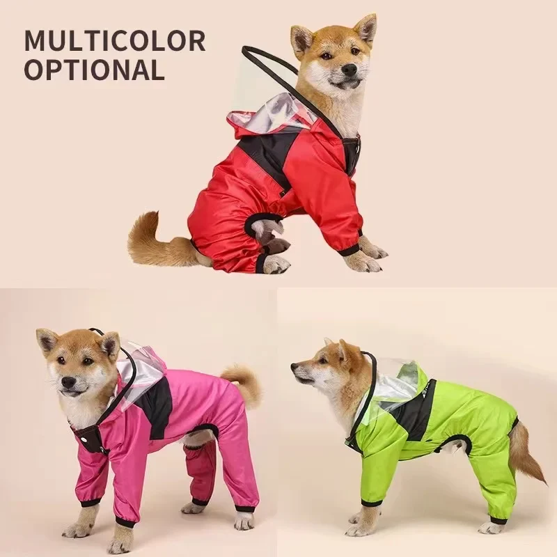 The Dog Face Raincoat for Happy Dogs