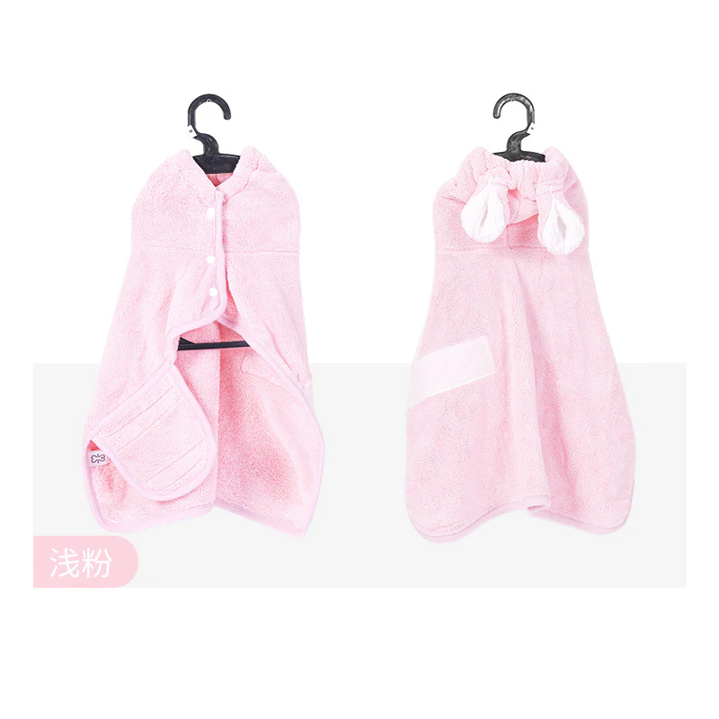 New Quick-Drying Absorbent Pet Bathrobe Towel