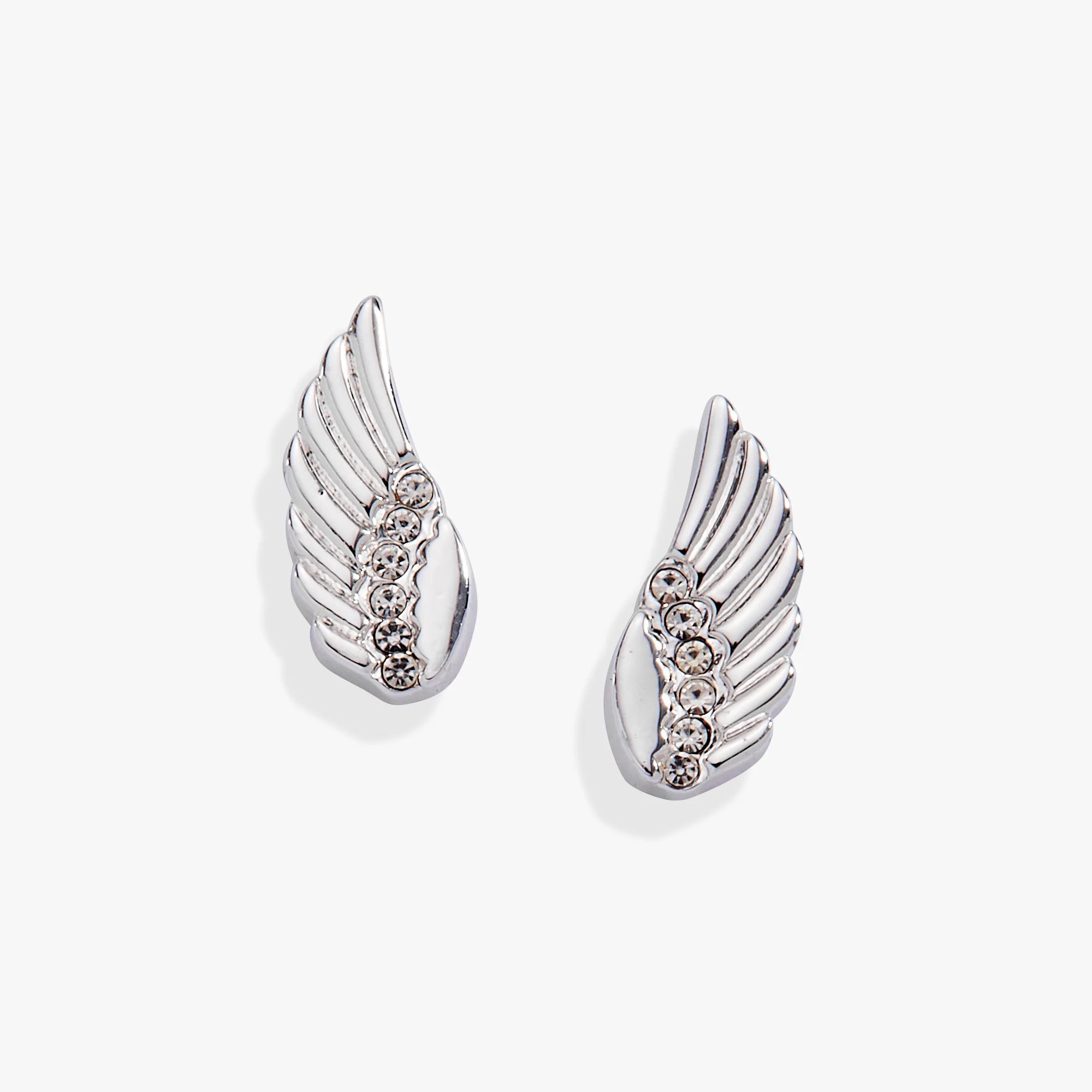 Faith Wing Stud Earrings