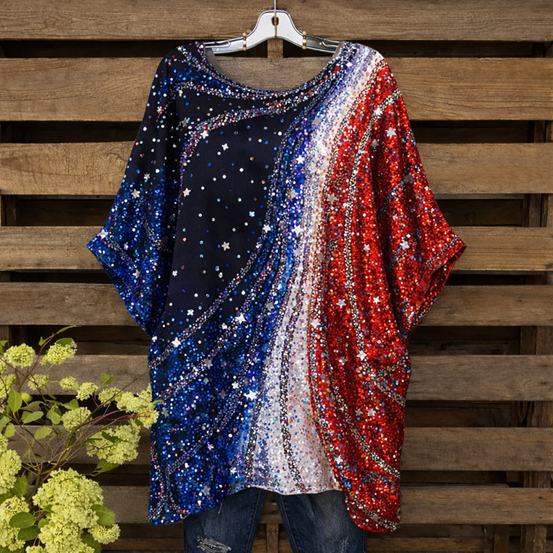 Women's 250th Anniversary Print Casual Top