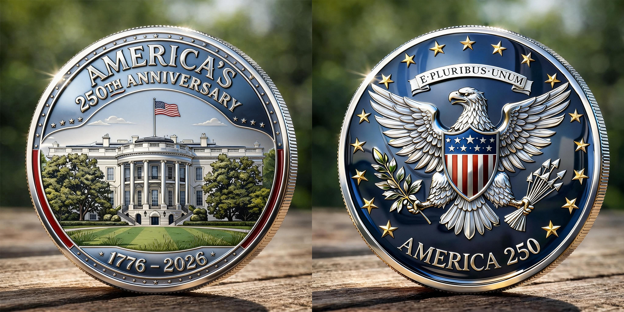 America’s 250th Anniversary Commemorative Coin (1776–2026)