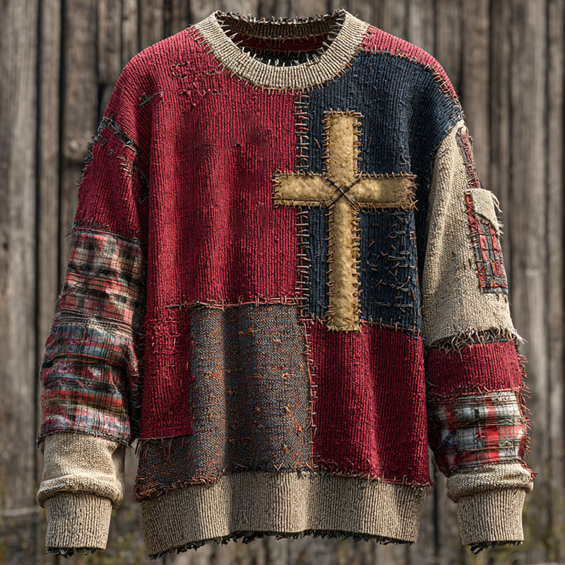 Faith Print Casual Sweatshirt