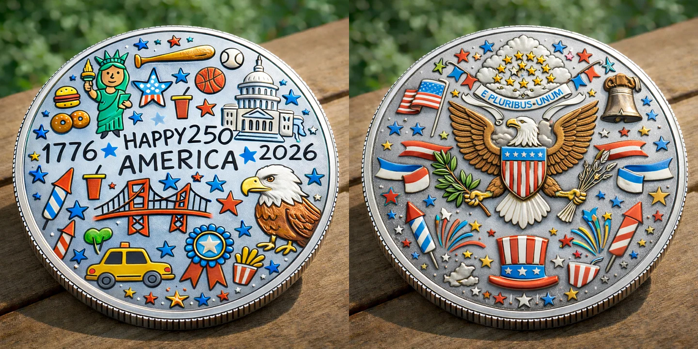 🏆Flash Sale 60% OFF - U.S 250th Anniversary Commemorative Coin