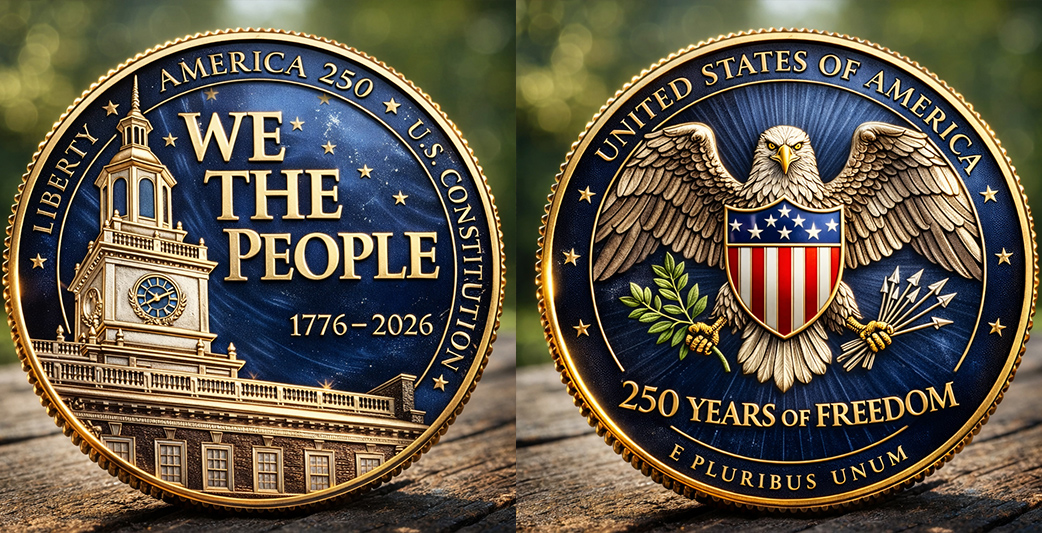 🏆Flash Sale 60% OFF - America 250 Commemorative Coin – We the People