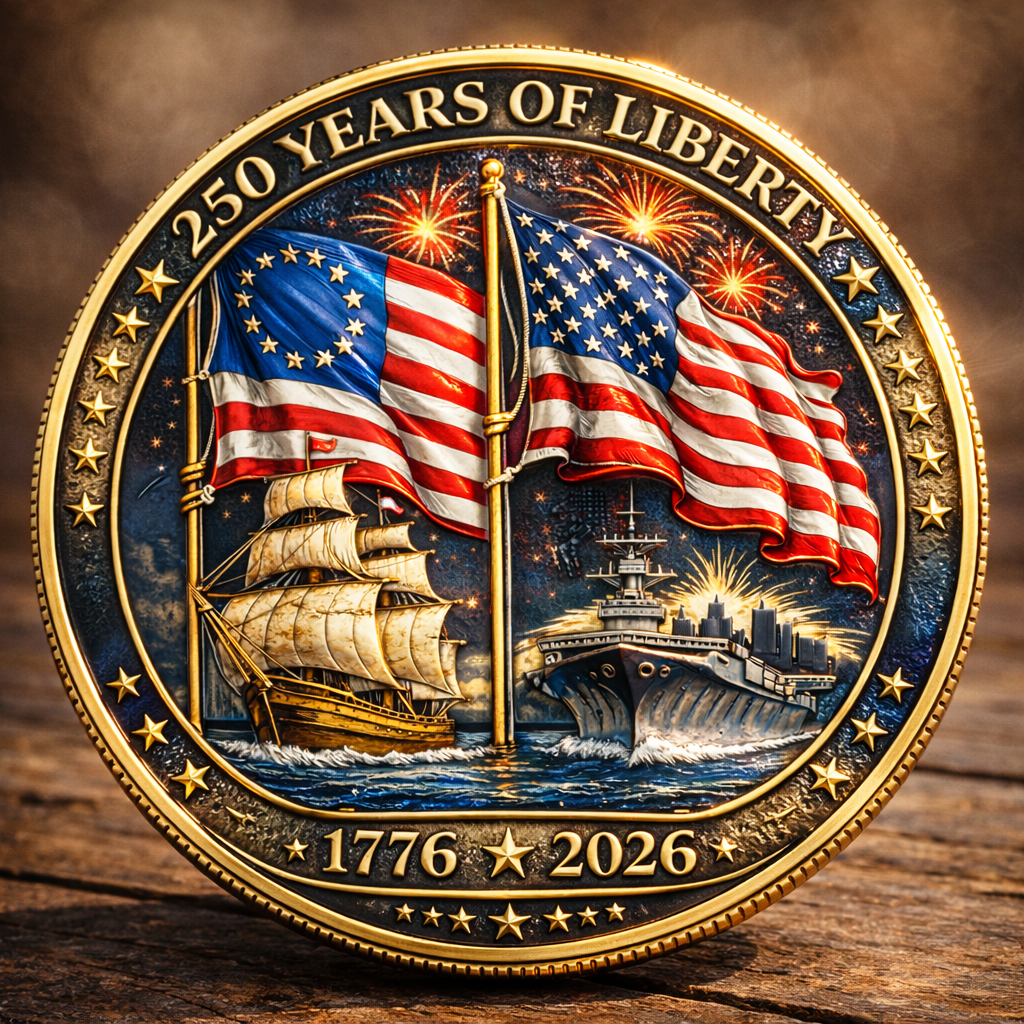 🏆Flash Sale 60% OFF - United States Semiquincentennial Celebration Coin