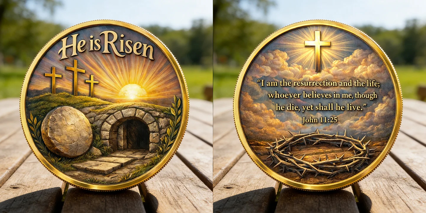 🏆New Year 60% OFF- Resurrection of Christ Commemorative Coin