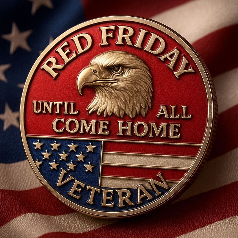 Red Friday Commemorative Coin
