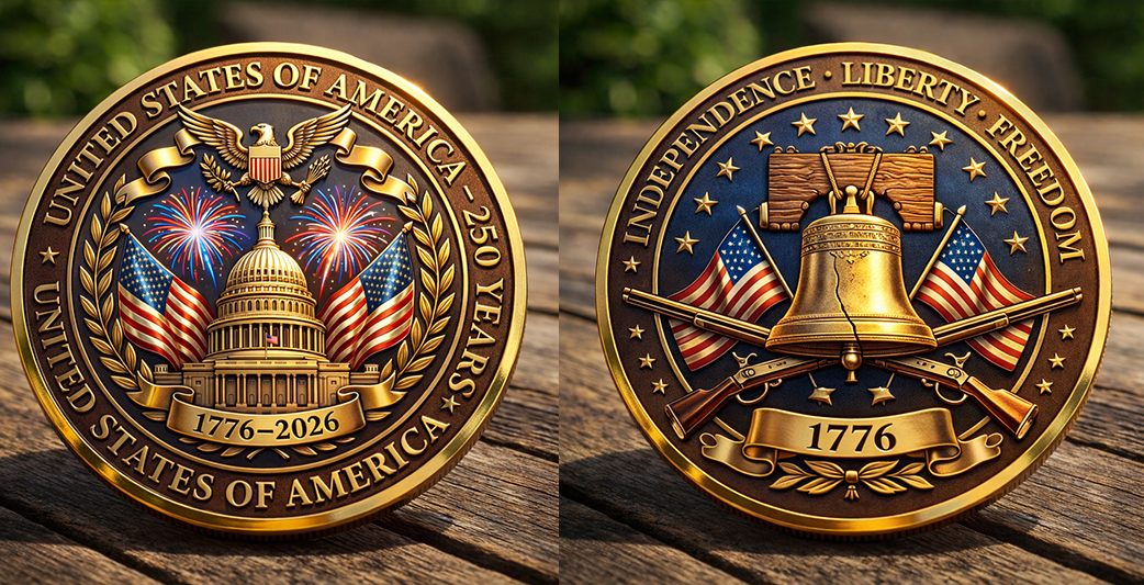🏆Flash Sale 60% OFF - United States 250 Years Commemorative Coin