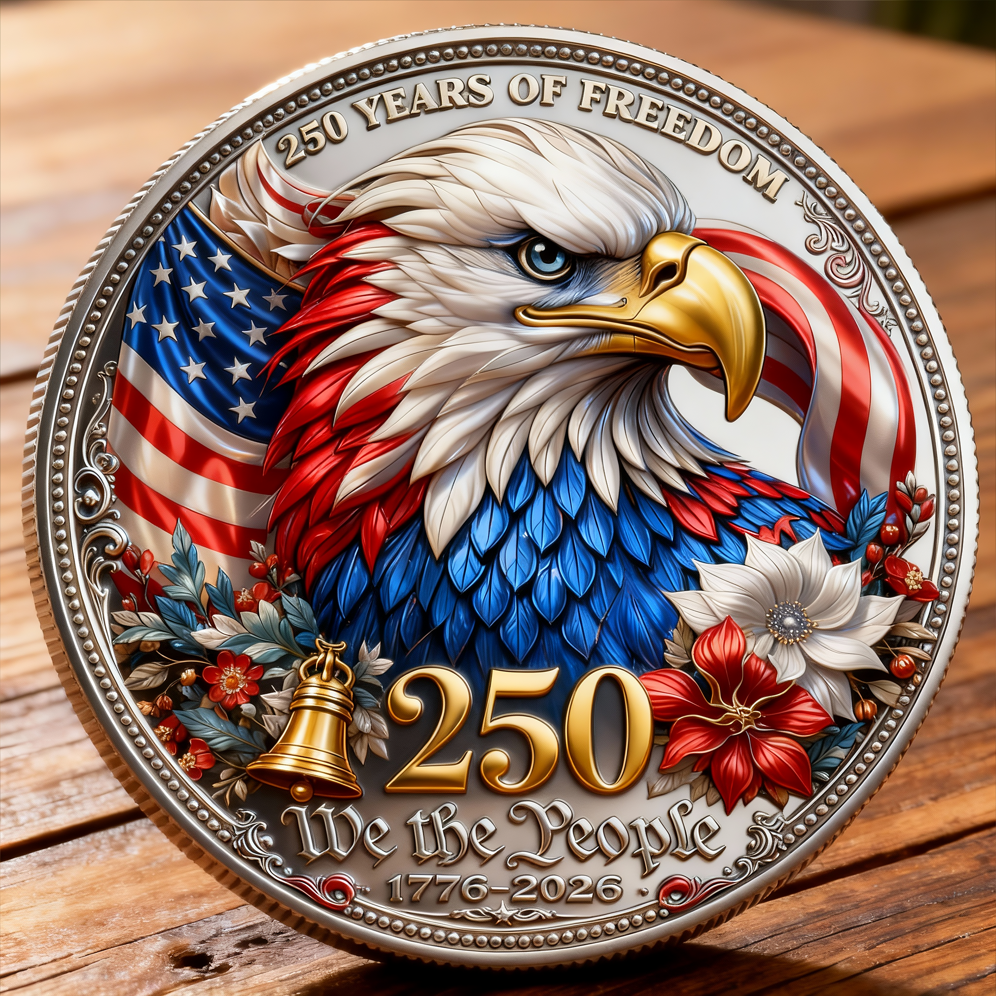 250 Years of Freedom – Commemorative Coin
