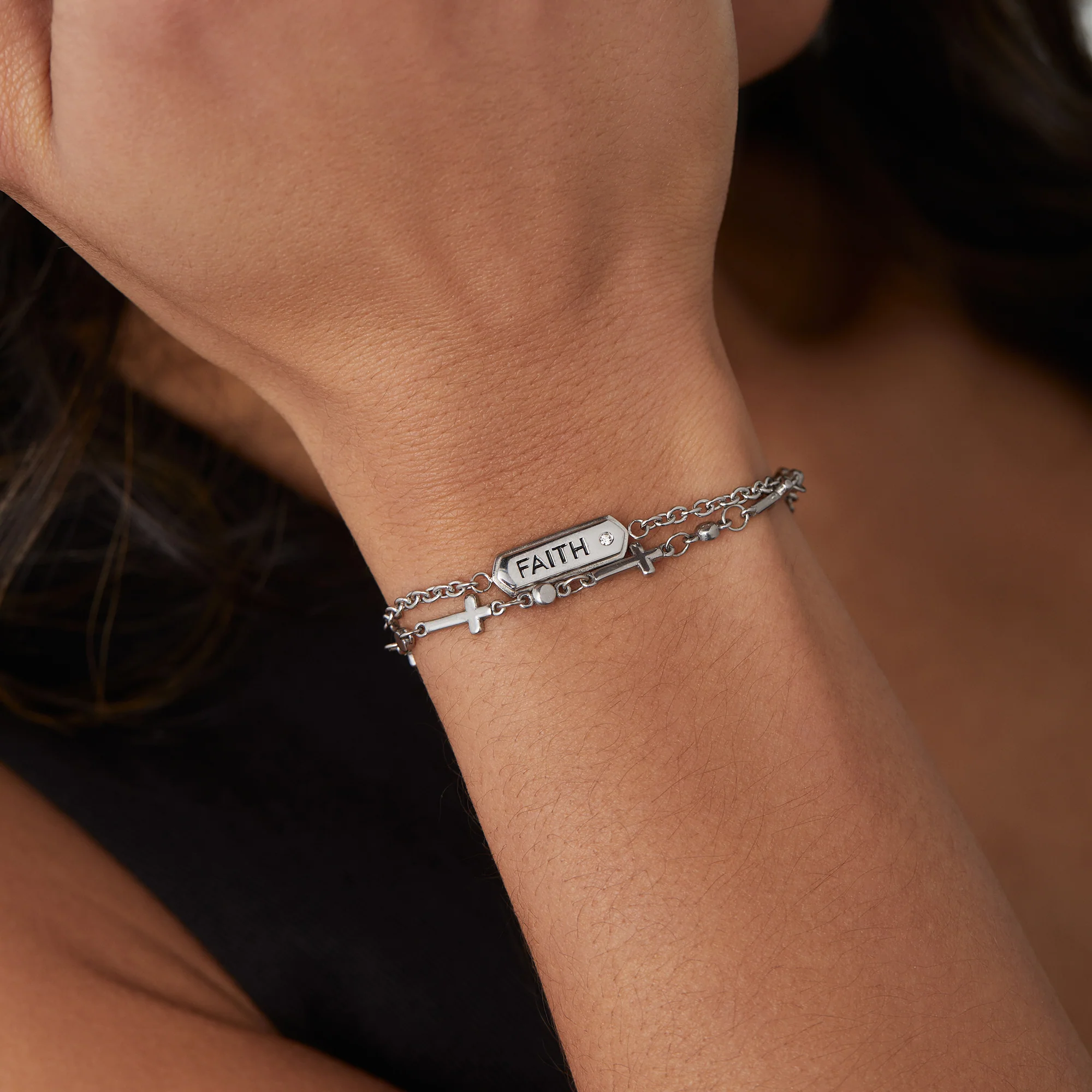 Faith Stranded™ Bracelet Set