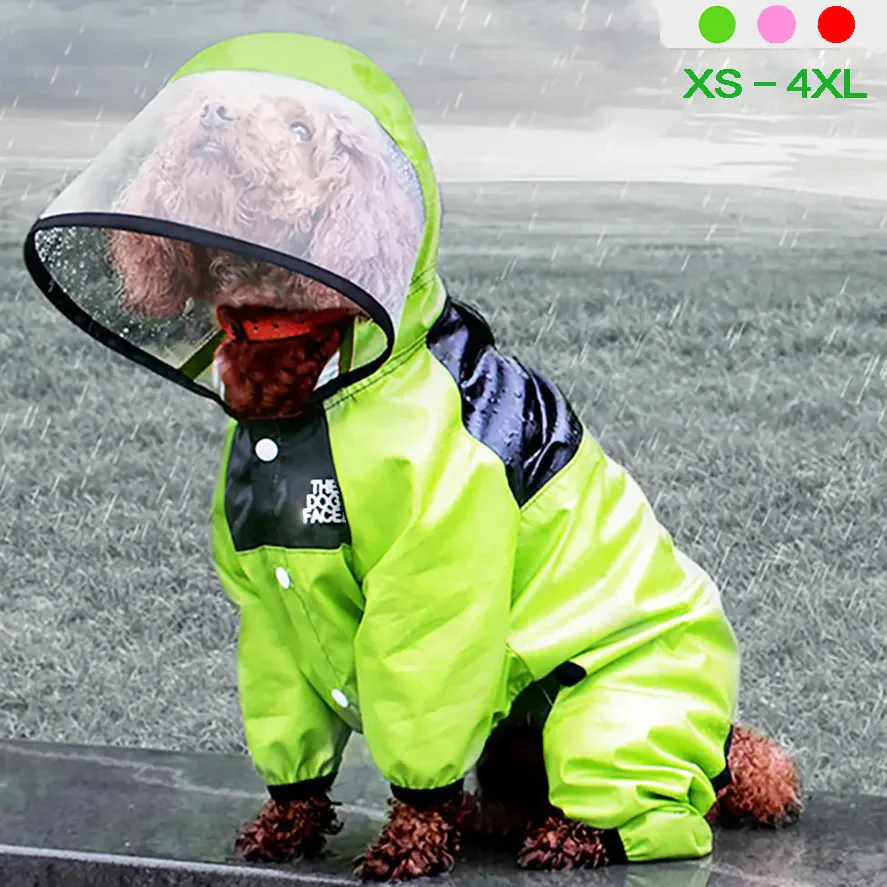 The Dog Face Raincoat for Happy Dogs